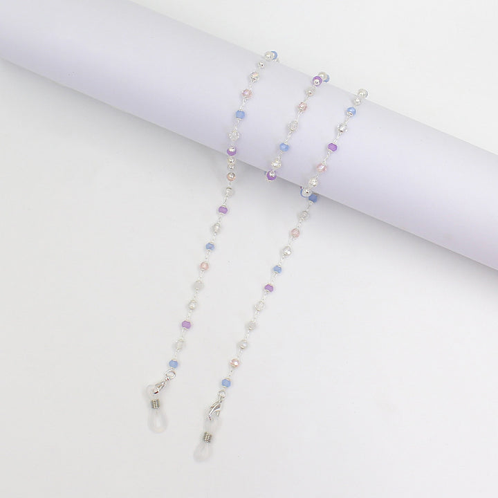 Stylische Perlen-Brillen-Kette Karnz