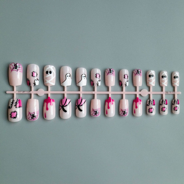 Künstlerisches Charakterdesign Nail Art Set