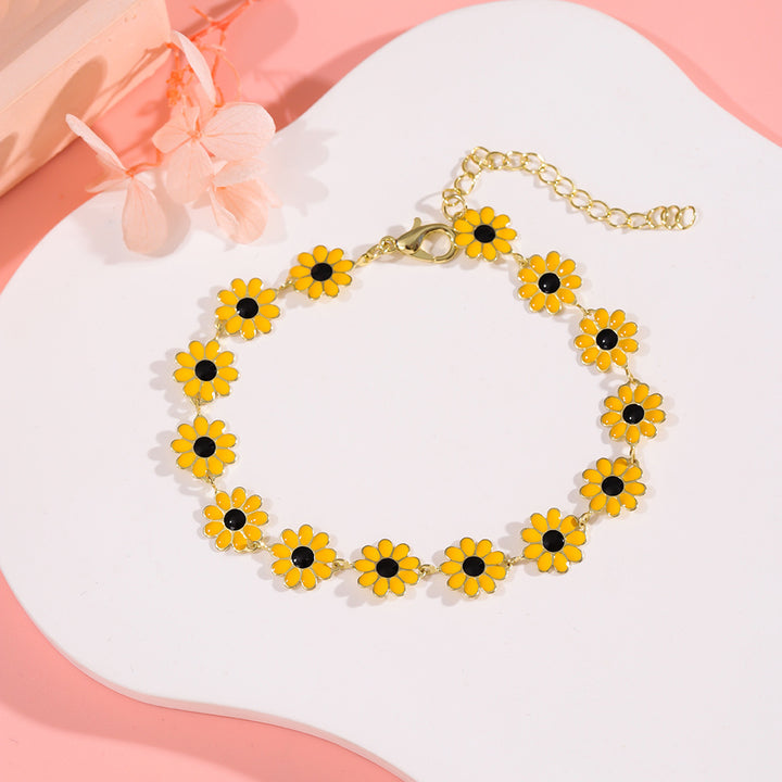 Floral Charm Bracelet Karnz