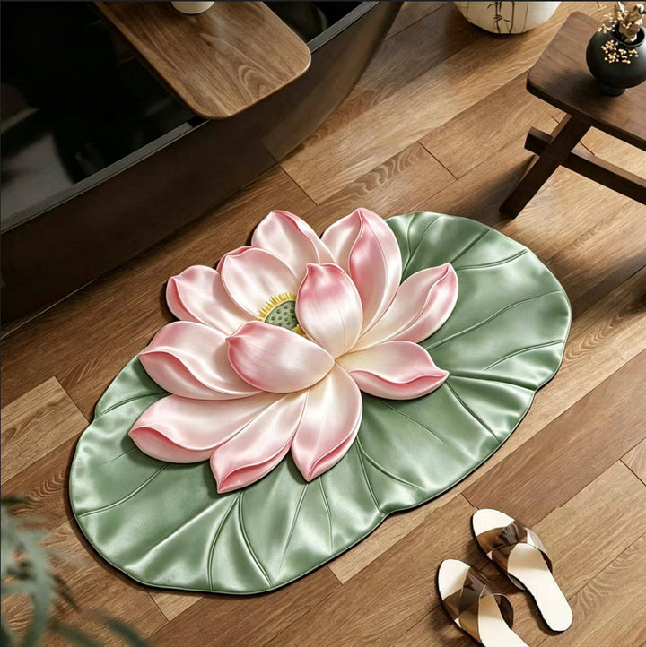 Blumengeschmückter Teppich
