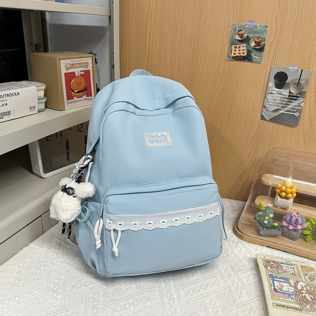 Stylischer kompakter Mini-Rucksack mit niedlichen Akzenten Karnz