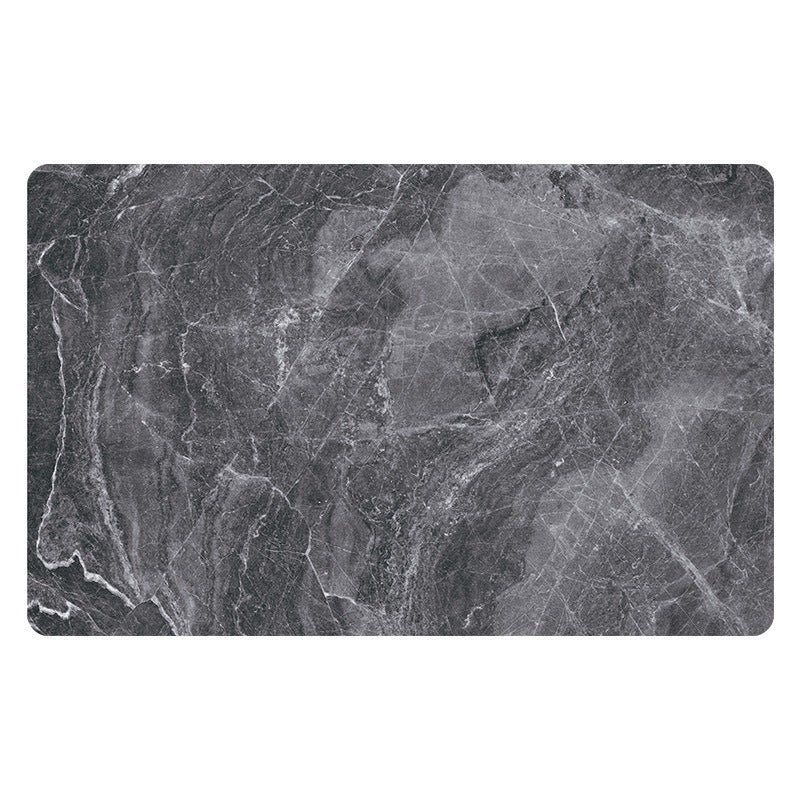 Luxurious Marble Design Bath Mat Karnz