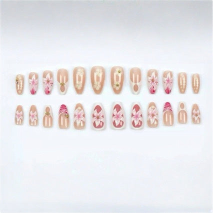 Floral 3D Nagelkunst Karnz