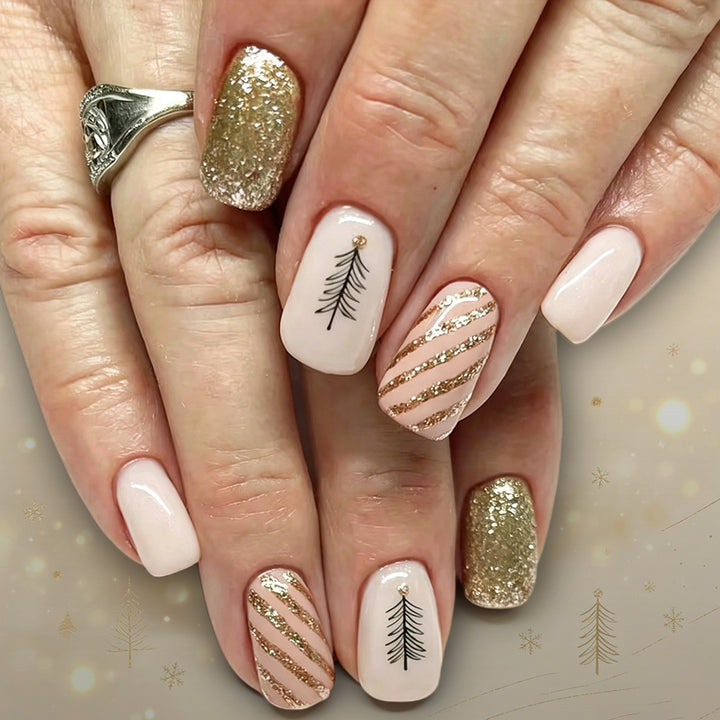 Festliches Nagelkunstdesign Karnz