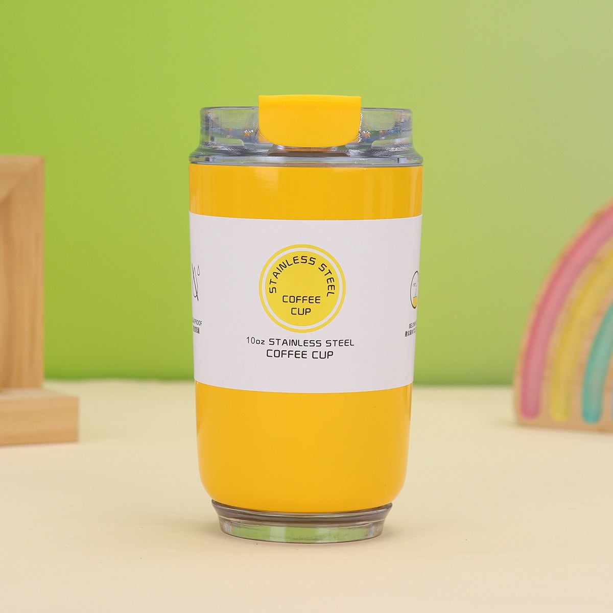 Damen moderner Edelstahl Kaffee-Becher mit isolierender Wirkung Karnz