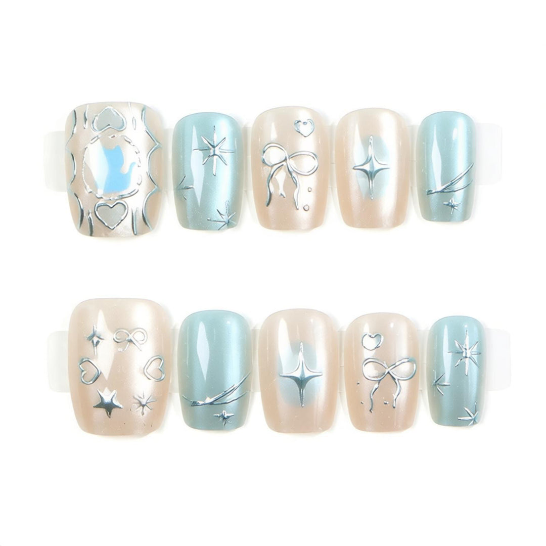 Künstlerisch Themen Press-On Nagelkunst Set Karnz