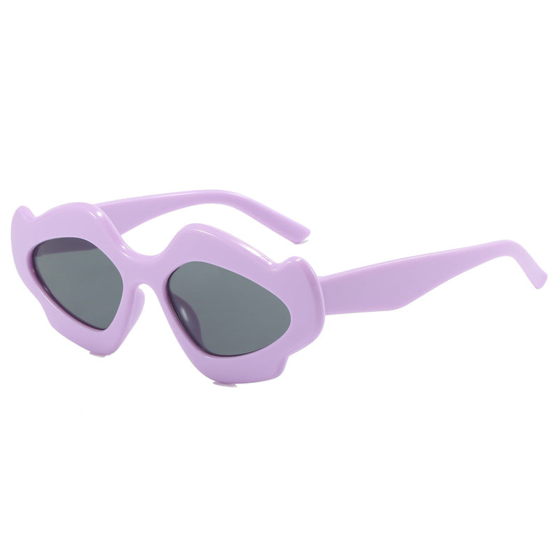 Damen kreative Oversized-Sonnenbrille im zeitgenössischen Design Karnz