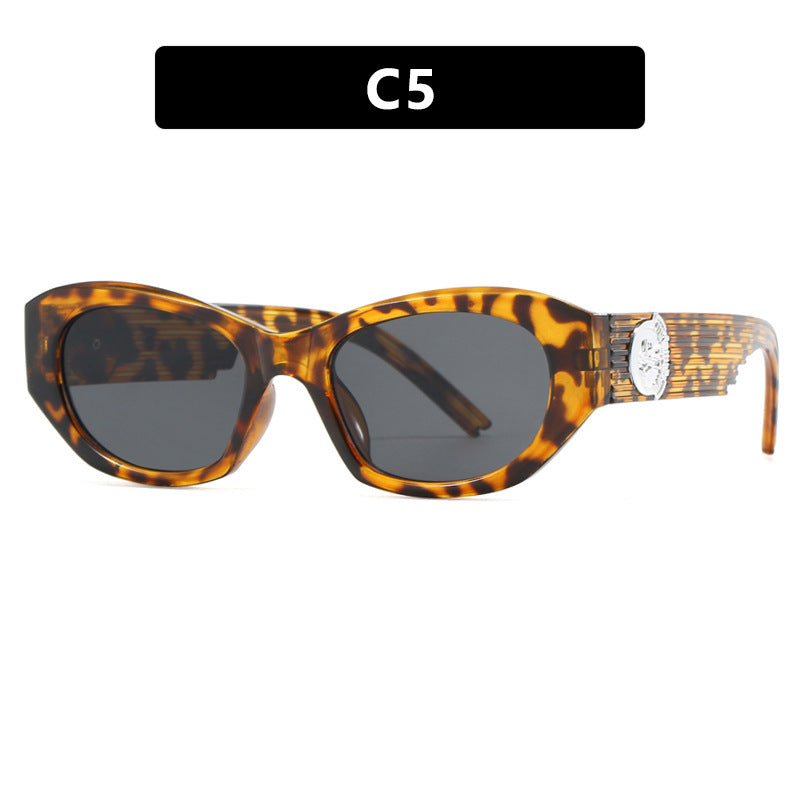 Damen modische Cat-Eye Sonnenbrille mit markantem Design und luxuriösen Details Karnz