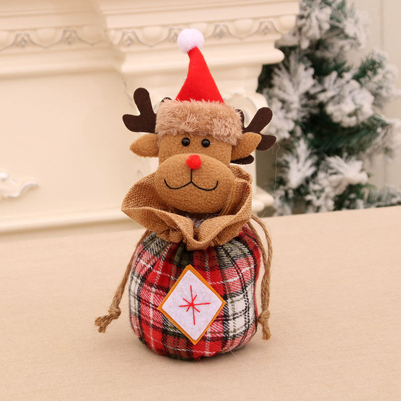 Festlicher Plüschbär Geschenktüte Karnz