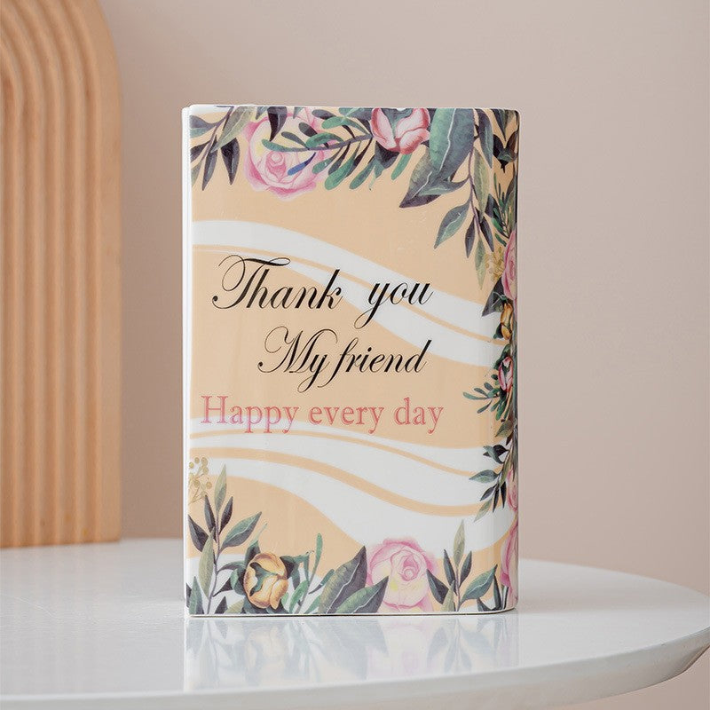 Dekorative Dankeschön Geschenkvase