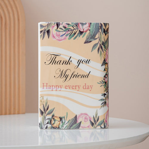 Dekorative Dankeschön Geschenkvase