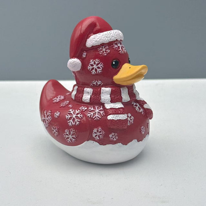 Weihnachtsmann Gummi-Ente Karnz