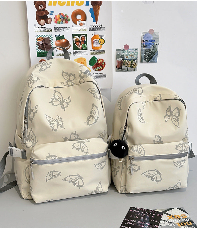 Stylische floral-geprägte Freizeit-Rucksack
