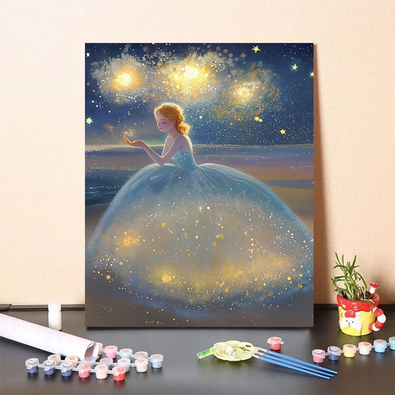 Fantasy-Themen DIY Malset Karnz