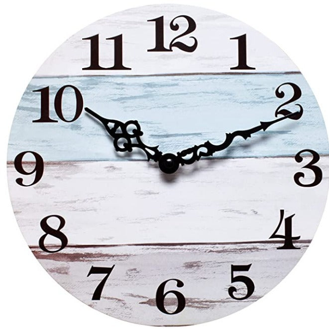 Wanduhr im rustic Holzdesign Karnz