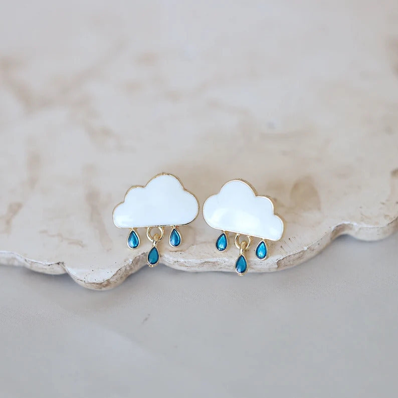 Cloud-Inspired Dangle Earrings Karnz