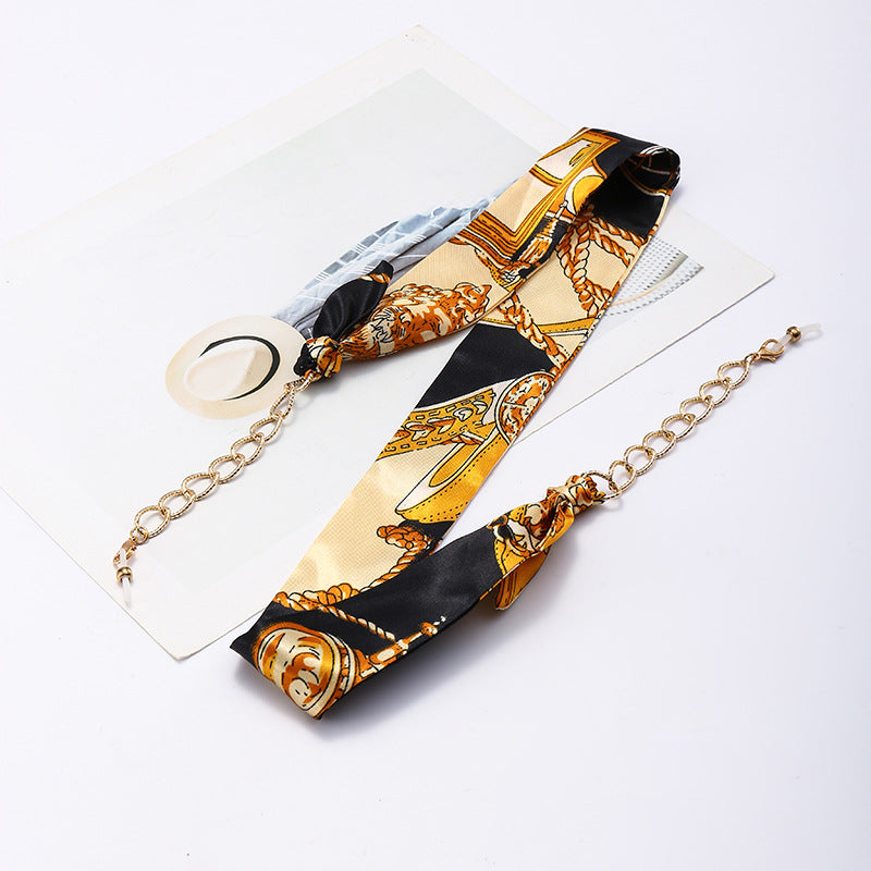 Fashion Seidenbrillen-Kette Karnz