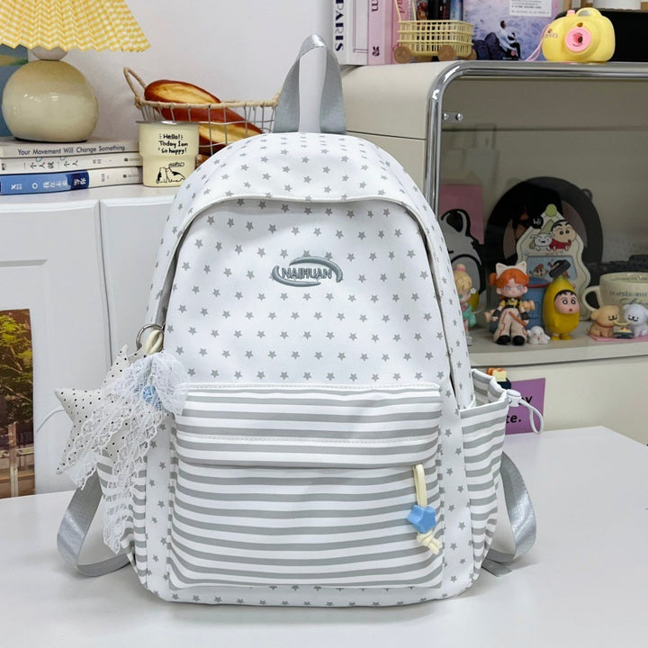 Stylischer Sternmuster Casual Rucksack Karnz