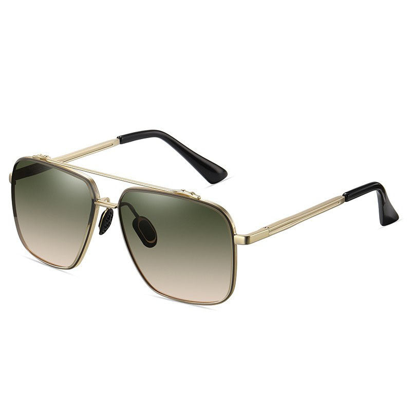 Damen Modische Sonnenbrille mit hochwertigem Metallrahmen und polarisierenden Gläsern Karnz