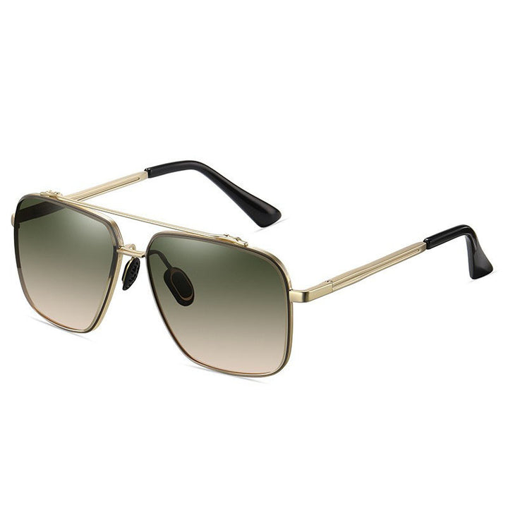 Damen Modische Sonnenbrille mit hochwertigem Metallrahmen und polarisierenden Gläsern Karnz