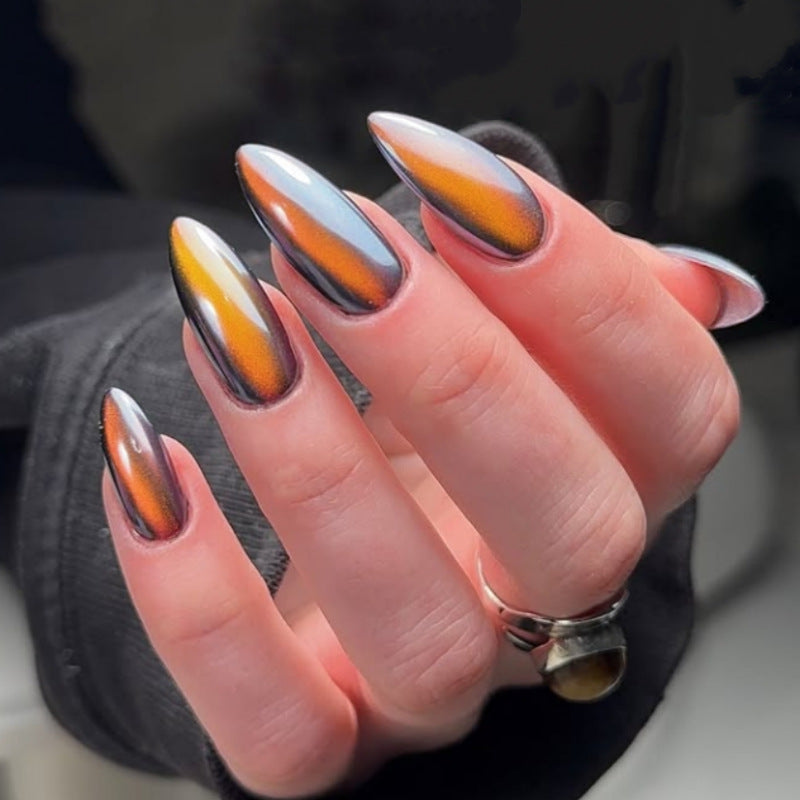 Gradient Stiletto Press-On Nail Set Karnz
