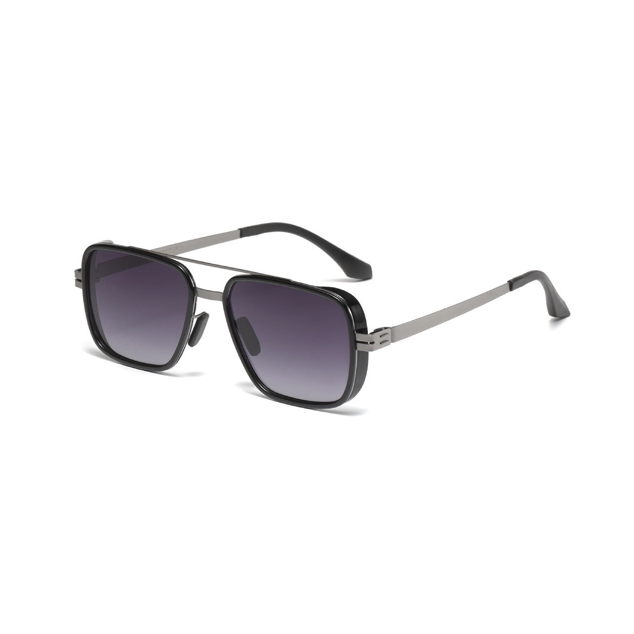 Herren Premium Sonnenbrille im modernen quadratischen Design Karnz