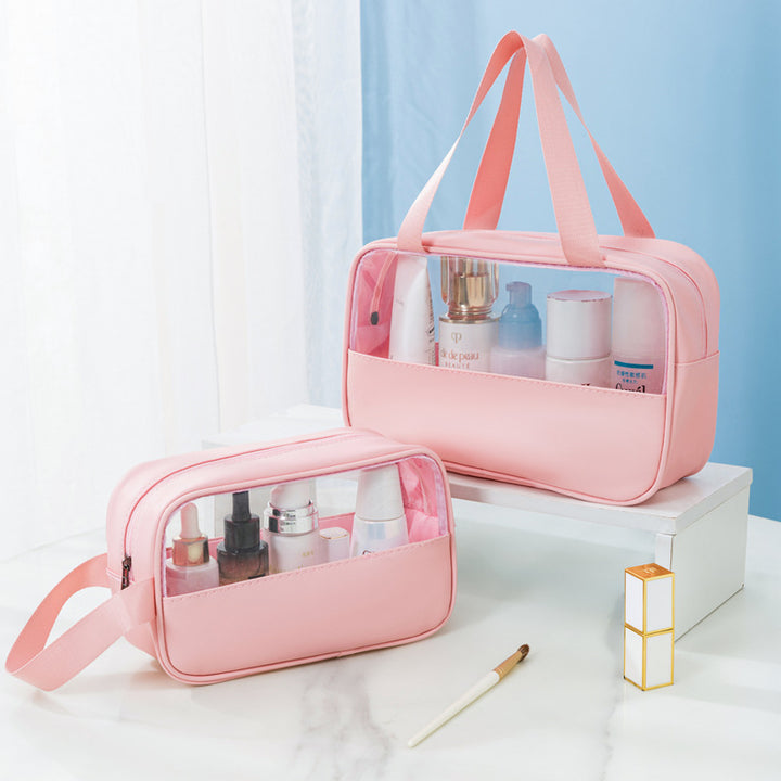 Transparente Kosmetikspeicher-Tasche Karnz
