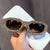 Damen Glamouröse Sonnenbrille Karnz