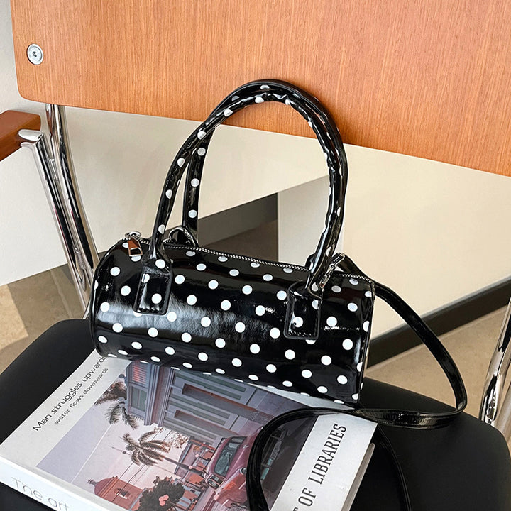 WoChic Strukturierte Gepunktete Handtasche Karnz