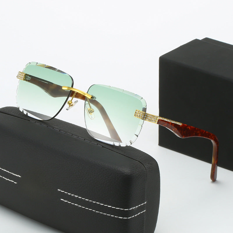 Damen Modische Sichtbrille mit luxuriösen Akzenten Karnz