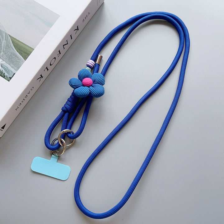 Dekorativer Blumenanhänger Handy-Lanyard Karnz