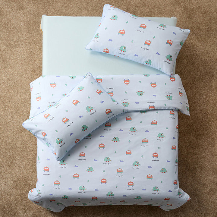 Kleinkind Baumwolle Percale Schaukelpferd Bettbezug Set mit Bettlaken und Kissenbezügen
