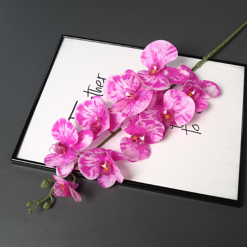 Faux-Orchideenblütenstiel für die Heimdekoration