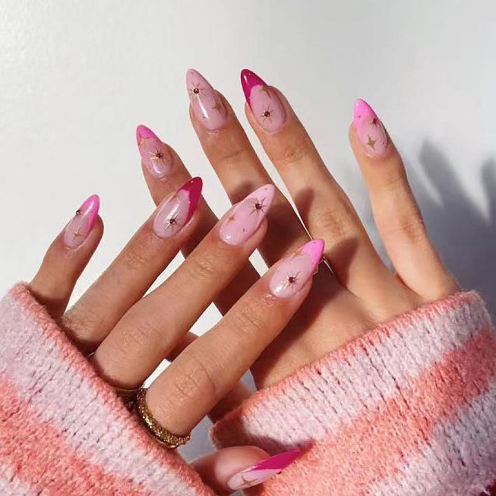 Dekoratives Press-On-Nageldesign