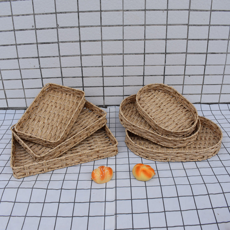 Naturale Woven Serving Basket Set Karnz