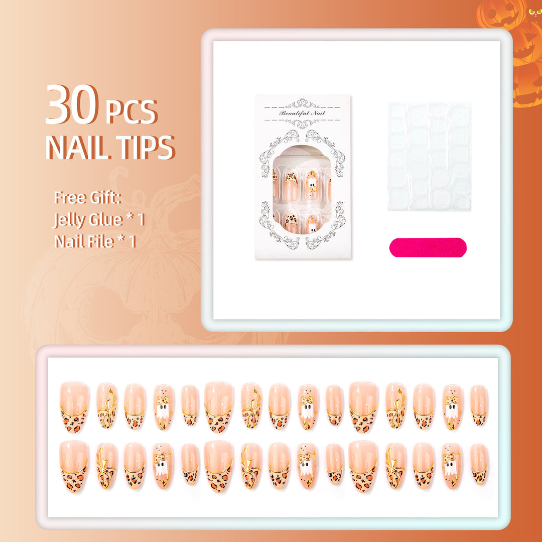 Künstlerische Press-On Nagelset