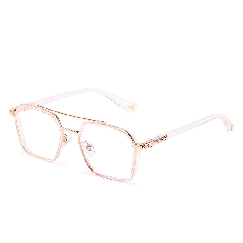 Damen modische Brille im geometrischen Design Karnz