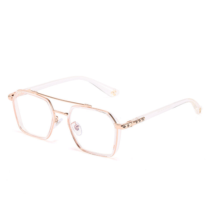 Damen modische Brille im geometrischen Design Karnz