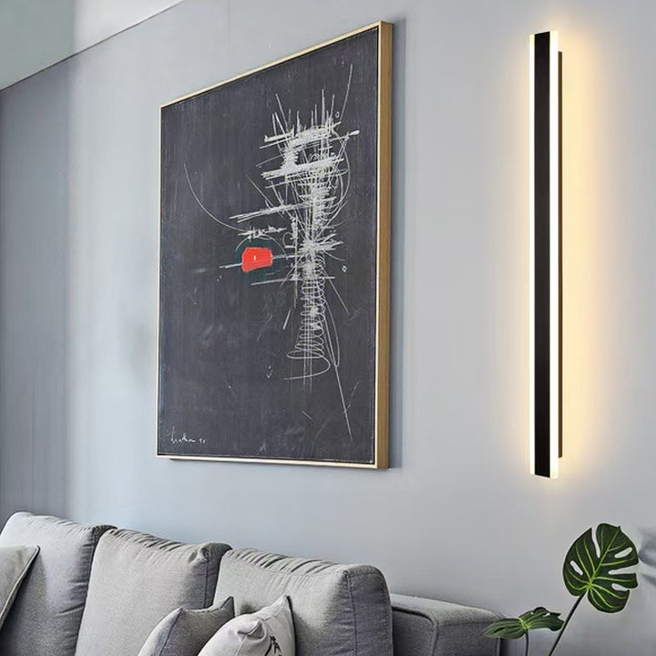 Minimalistische LED-Wandlampe