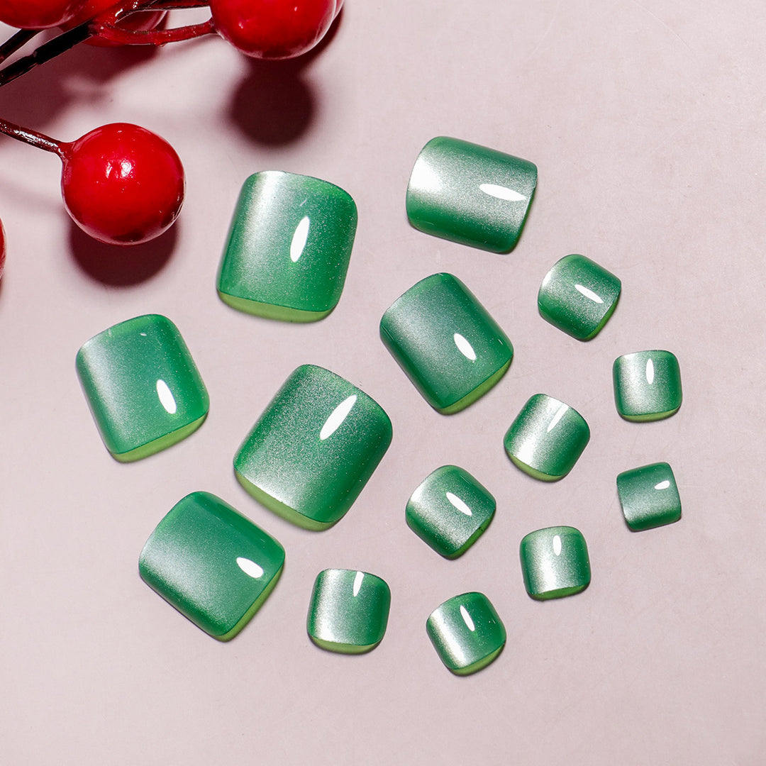 Glänzende Press-On Nagelkollektion Karnz