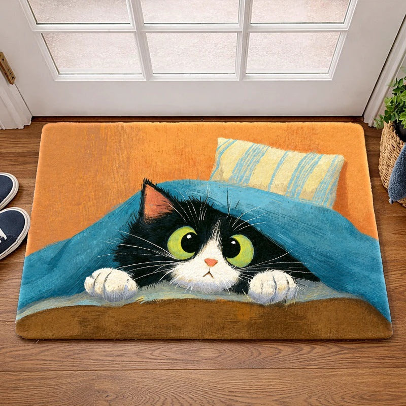 Verspielt Cartoon-Katzen-Themen Innenmatte