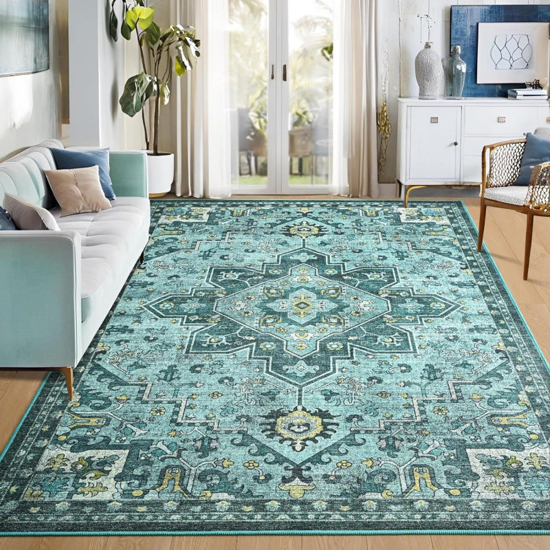 Vintage-inspirierter dekorativer Teppich