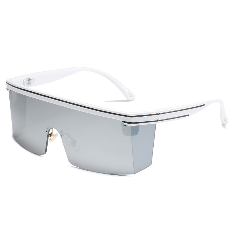 Damen Sportliche Sonnenbrille mit futuristischem Design und störungsfreiem Sichtfeld Karnz
