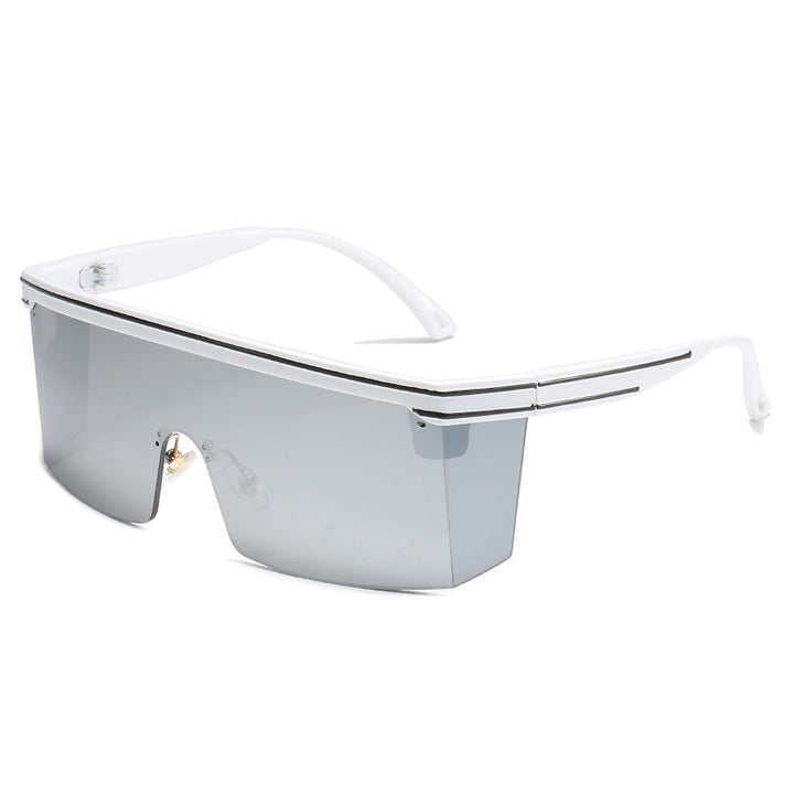 Damen Sportliche Sonnenbrille mit futuristischem Design und störungsfreiem Sichtfeld Karnz