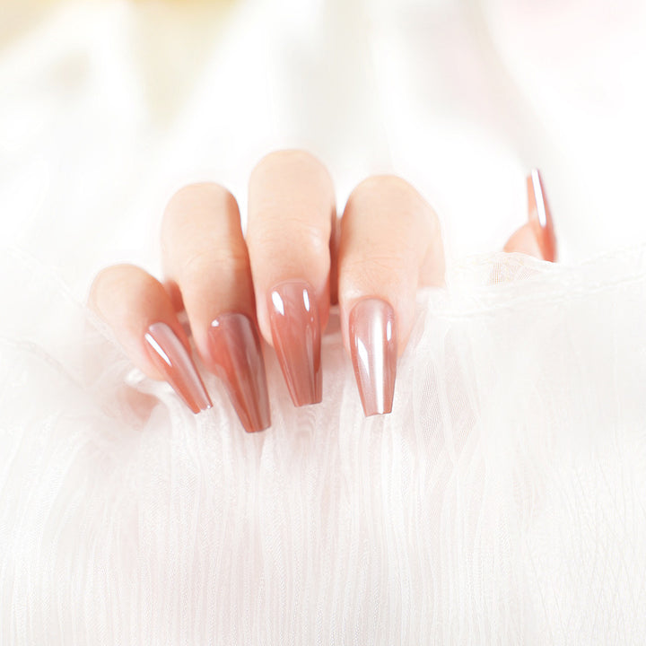 Stilvolle Langanhaltende Press-On-Nagelverlängerungen Karnz