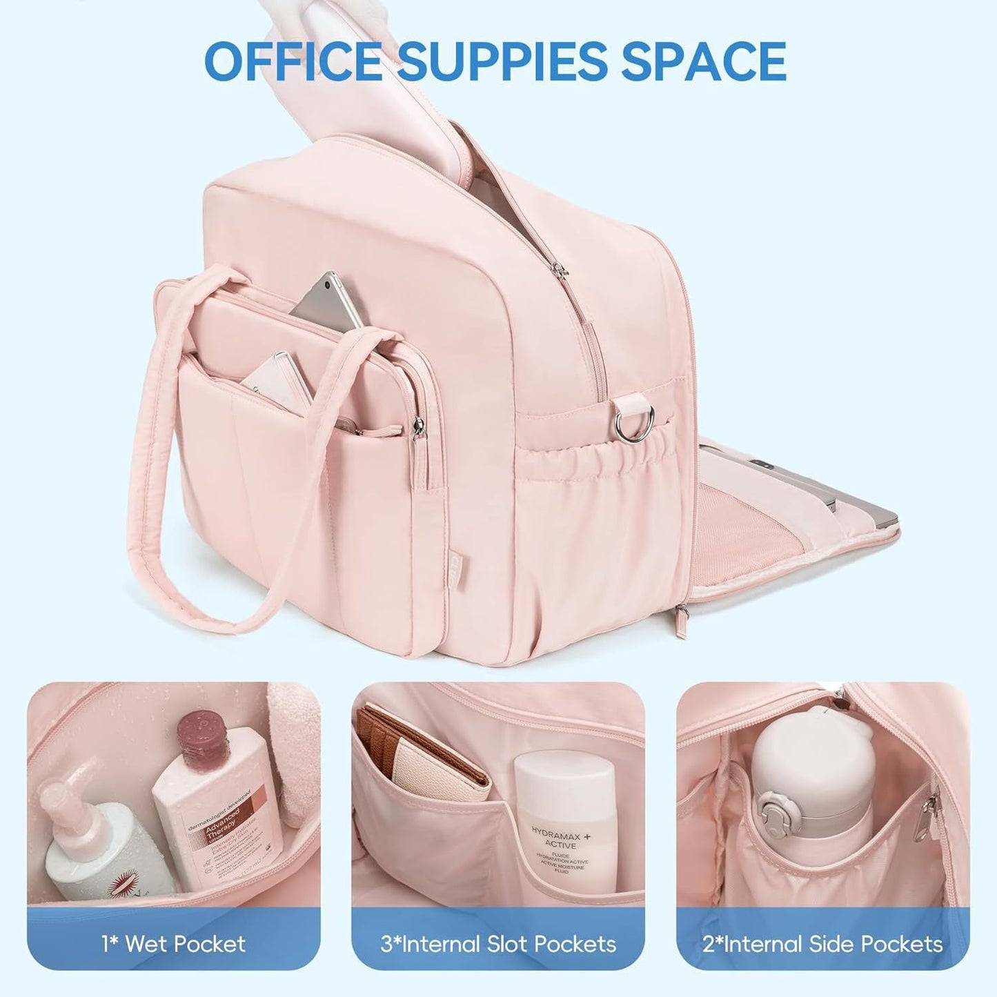 Damen praktische Laptop-Tasche Karnz