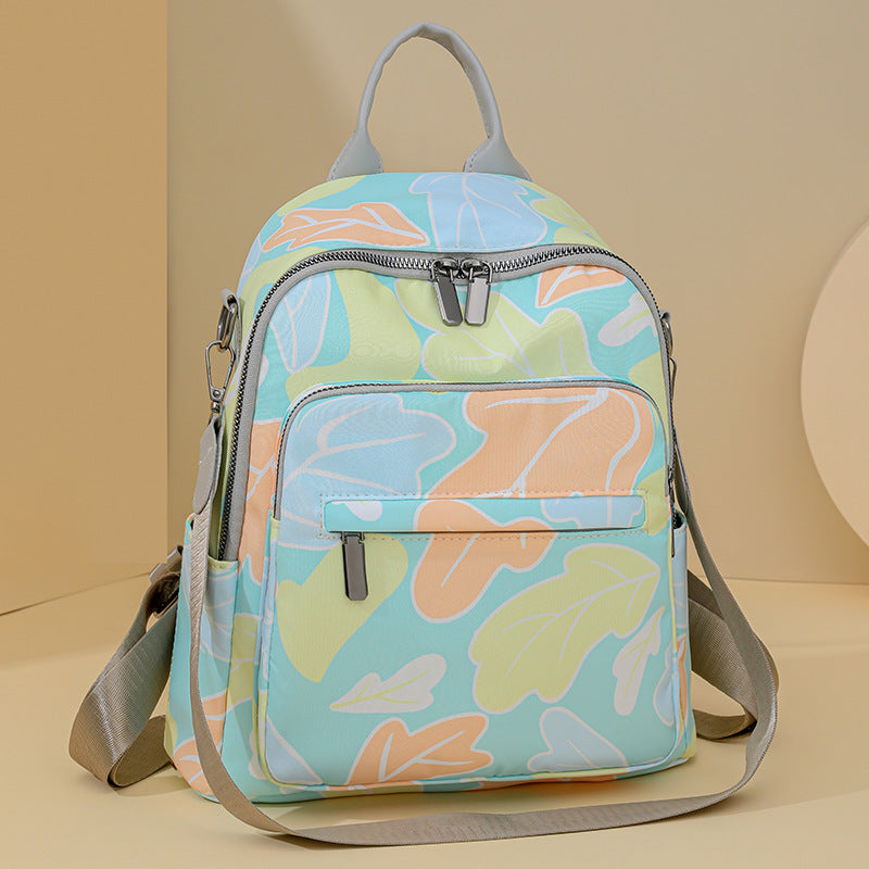 Stylischer Blumenmuster-Rucksack Karnz