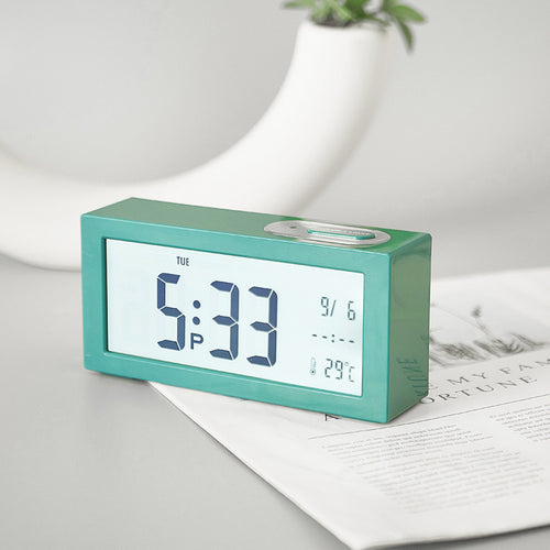 Digitaler Wecker mit Großem Kontrastierenden Led-Display und Temperaturanzeige Karnz