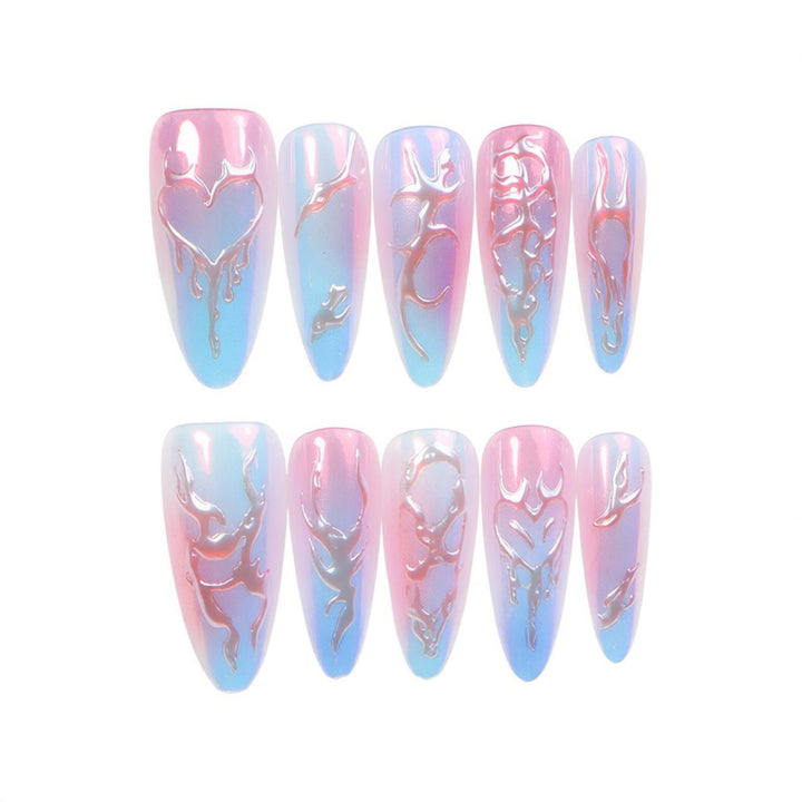 Künstlerisches Nagelkunstset mit einzigartigen Designs Karnz