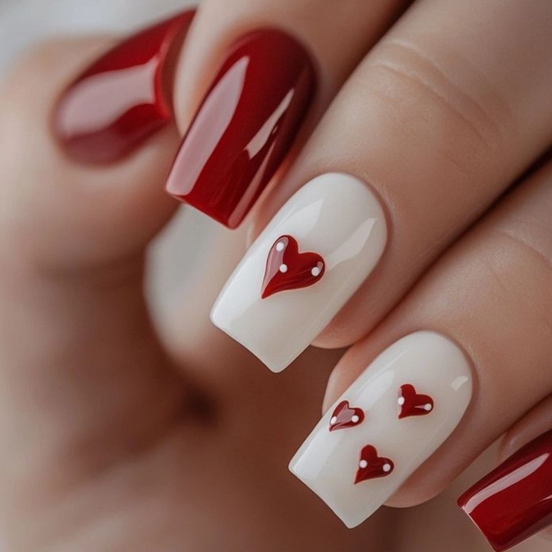 Herz-Themen-Nagelkunst-Set Karnz